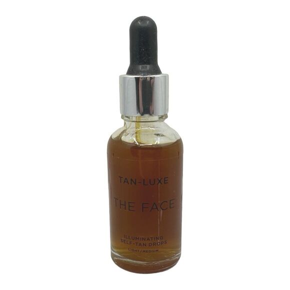TAN-LUXE The Face Illuminating Self-Tan Drops - Light/Medium - 30 ml / 1 fl oz - Picture 2 of 3